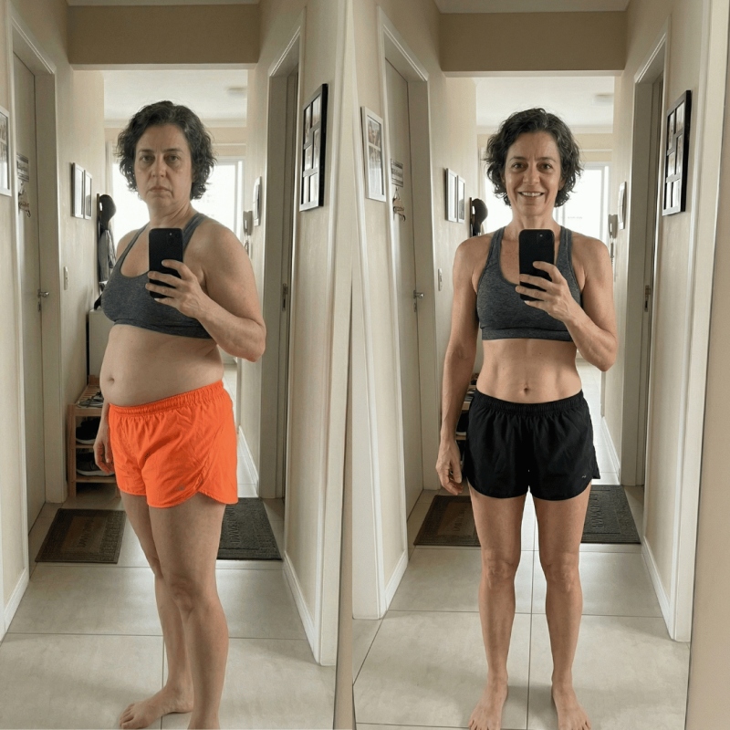 Antes e Depois da Transformação